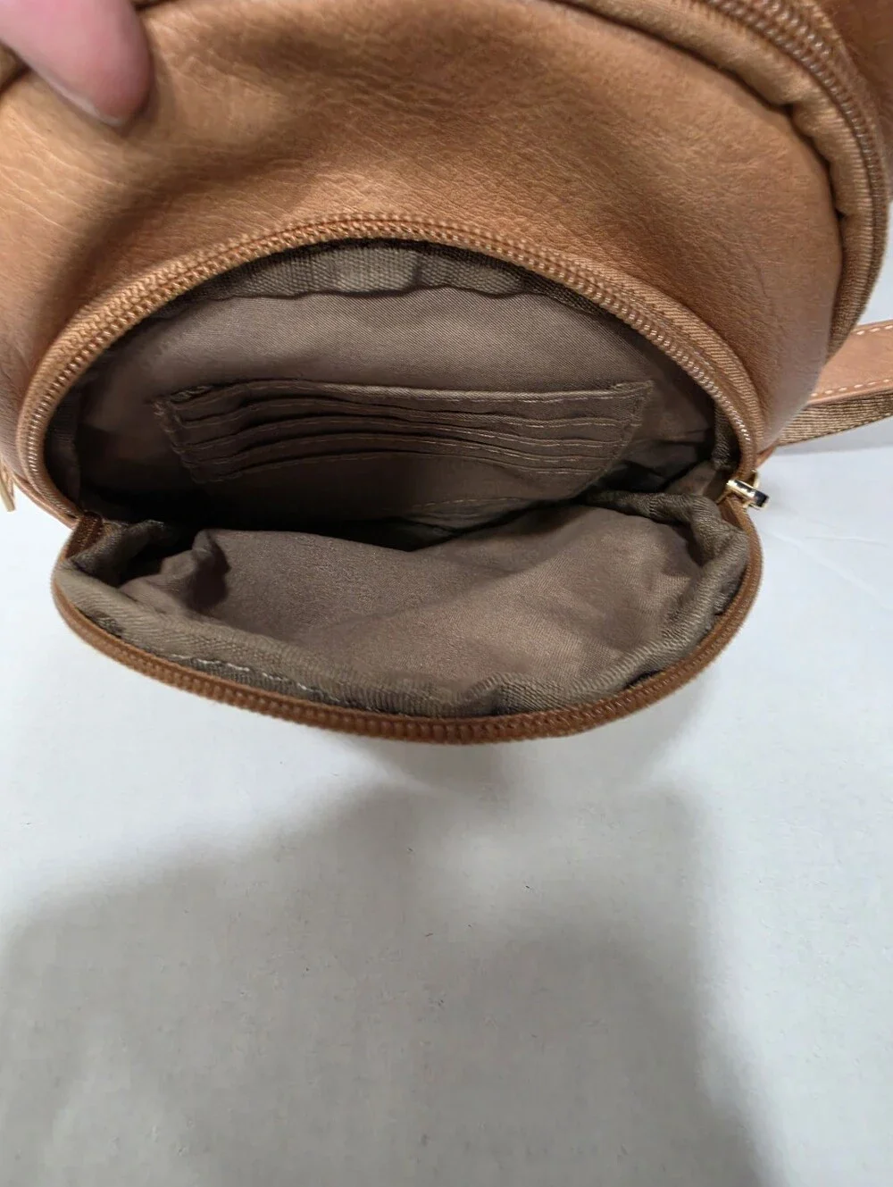 Telena Small Sling Bag for Women Leather Crossbody Fanny Packs Chest Bag for Wom